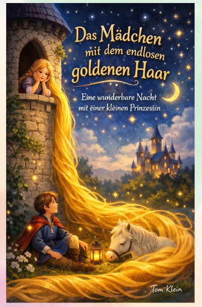 'Cover von Das Mädchen mit dem endlosen goldenen Haar'-Cover