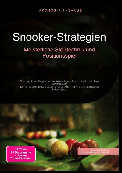 'Cover von Snooker-Strategien: Meisterliche Stoßtechnik und Positionsspiel'-Cover