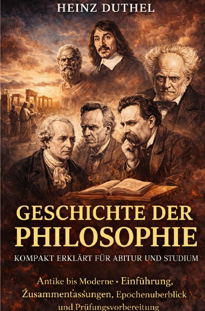 'Cover von Geschichte der Philosophie Kompakt erklärt für Abitur und Studium'-Cover