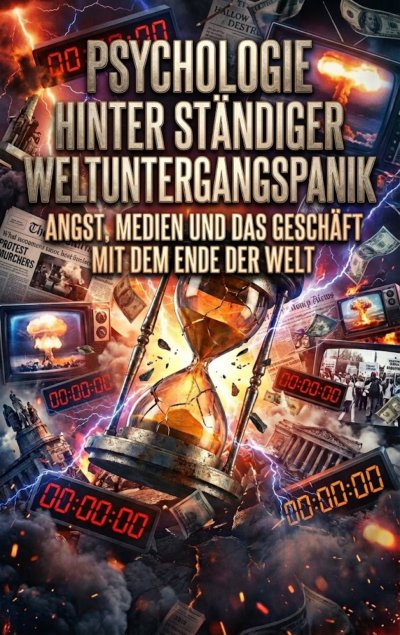 'Cover von Psychologie hinter ständiger Weltuntergangspanik'-Cover