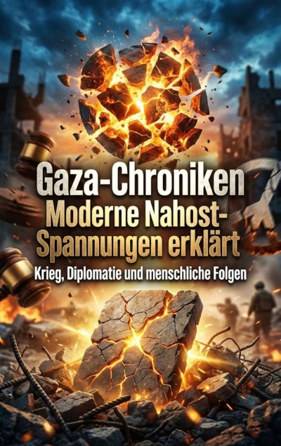 'Cover von Gaza-Chroniken: Moderne Nahost-Spannungen erklärt'-Cover