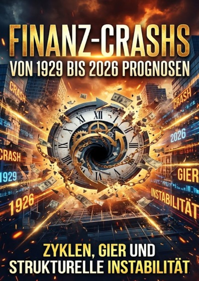 'Cover von Finanz-Crashs: Von 1929 bis 2026 Prognosen'-Cover