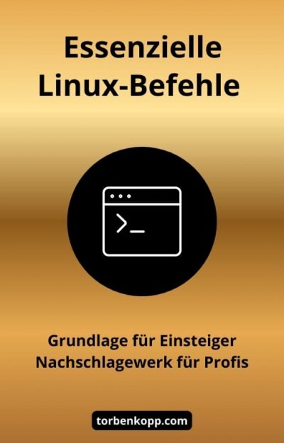 'Cover von Essenzielle Linux-Befehle'-Cover