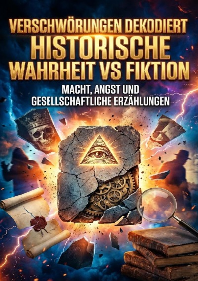 'Cover von Verschwörungen dekodiert: Historische Wahrheit vs Fiktion'-Cover