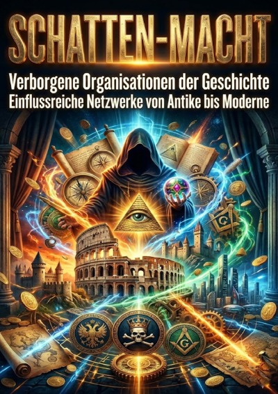 'Cover von Schatten-Macht: Verborgene Organisationen der Geschichte'-Cover