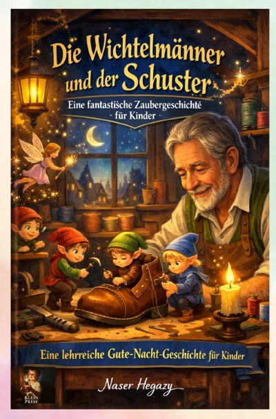 'Cover von Die Wichtelmänner und der Schuster – Eine fantastische Zaubergeschichte für Kinder'-Cover