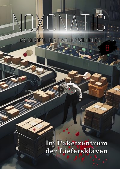 'Cover von Band 08 – Im Paketzentrum der Liefersklaven'-Cover