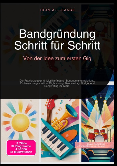 'Cover von Bandgründung Schritt für Schritt: Von der Idee zum ersten Gig'-Cover
