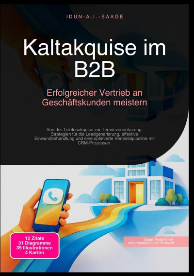 'Cover von Kaltakquise im B2B: Erfolgreicher Vertrieb an Geschäftskunden meistern'-Cover