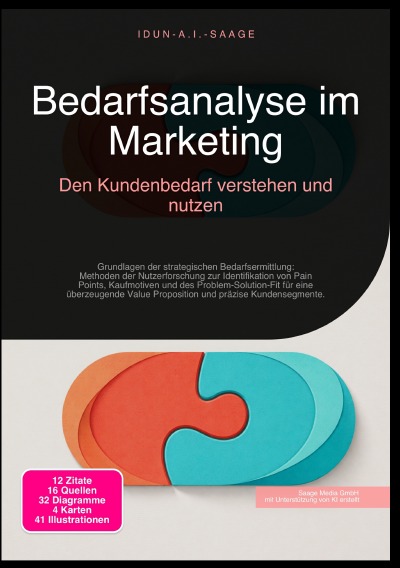 'Cover von Bedarfsanalyse im Marketing: Den Kundenbedarf verstehen und nutzen'-Cover