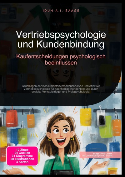 'Cover von Vertriebspsychologie und Kundenbindung: Kaufentscheidungen psychologisch beeinflussen'-Cover