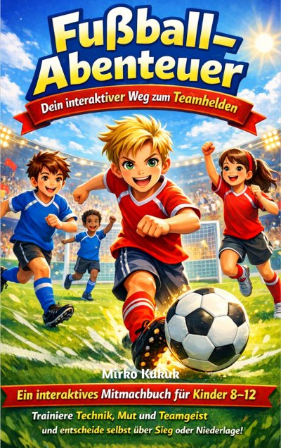 'Cover von Fußball-Abenteuer: Dein interaktiver Weg zum Teamhelden'-Cover
