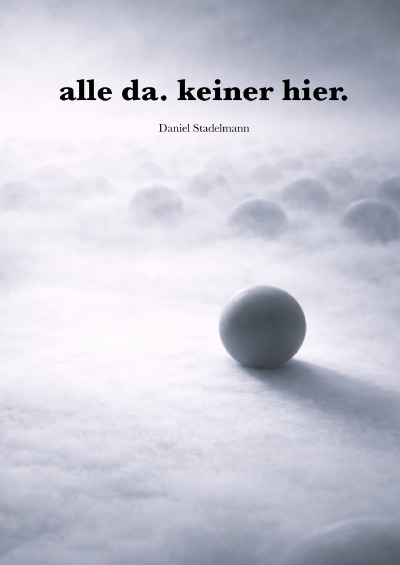 'Cover von alle da. keiner hier.'-Cover