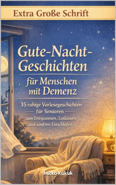'Cover von Gute-Nacht-Geschichten für Menschen mit Demenz'-Cover