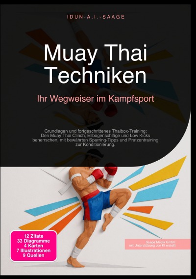 'Cover von Muay Thai Techniken: Ihr Wegweiser im Kampfsport'-Cover