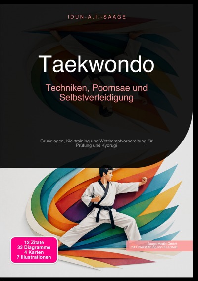 'Cover von Taekwondo: Techniken, Poomsae und Selbstverteidigung'-Cover