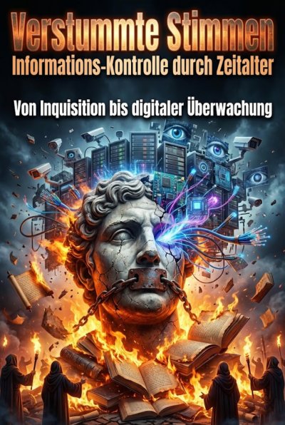 'Cover von Verstummte Stimmen: Informations-Kontrolle durch Zeitalter'-Cover