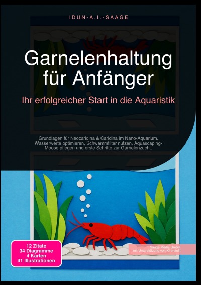 'Cover von Garnelenhaltung für Anfänger: Ihr erfolgreicher Start in die Aquaristik'-Cover