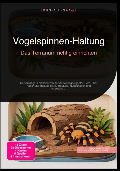 'Cover von Vogelspinnen-Haltung: Das Terrarium richtig einrichten'-Cover