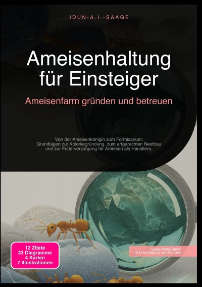 'Cover von Ameisenhaltung für Einsteiger: Ameisenfarm gründen und betreuen'-Cover