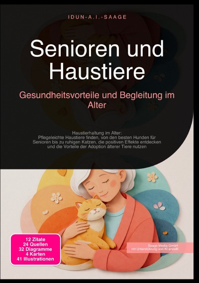 'Cover von Senioren und Haustiere: Gesundheitsvorteile und Begleitung im Alter'-Cover