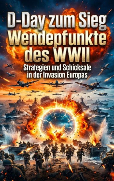 'Cover von D-Day zum Sieg: Wendepunkte des WWII'-Cover