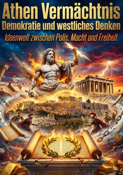 'Cover von Athen Vermächtnis: Demokratie und westliches Denken'-Cover