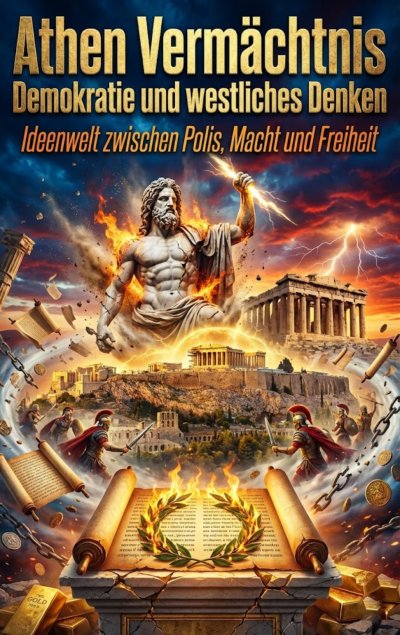 'Cover von Athen Vermächtnis: Demokratie und westliches Denken'-Cover