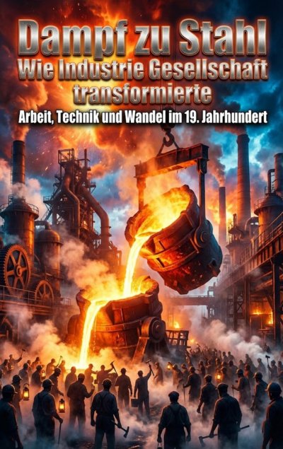 'Cover von Dampf zu Stahl: Wie Industrie Gesellschaft transformierte'-Cover