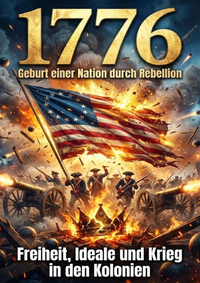 'Cover von 1776: Geburt einer Nation durch Rebellion'-Cover