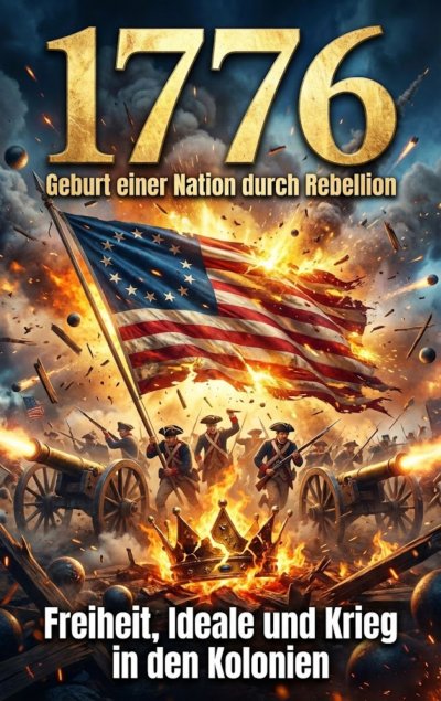 'Cover von 1776: Geburt einer Nation durch Rebellion'-Cover