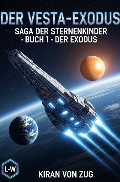 'Cover von Der Vesta-Exodus – Die Saga der Sternenkinder'-Cover
