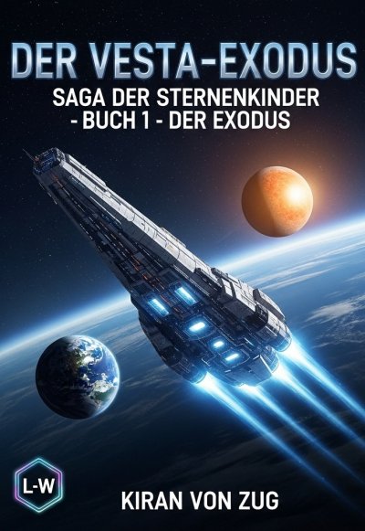 'Cover von Der Vesta-Exodus – Die Saga der Sternenkinder'-Cover