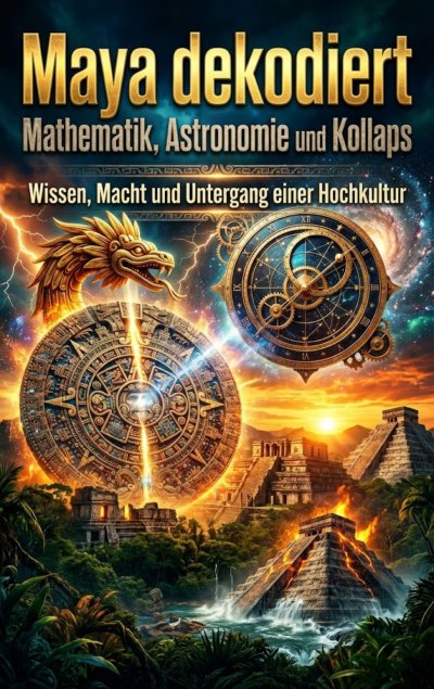 'Cover von Maya dekodiert: Mathematik, Astronomie und Kollaps'-Cover