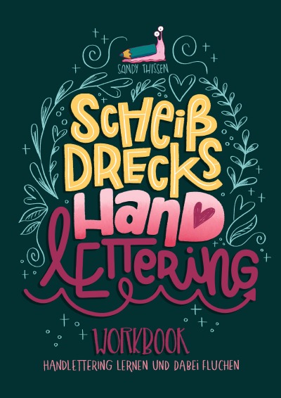 'Cover von Scheiß-Drecks-Handlettering Workbook'-Cover