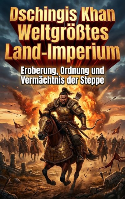 'Cover von Dschingis Khan: Weltgrößtes Land-Imperium'-Cover