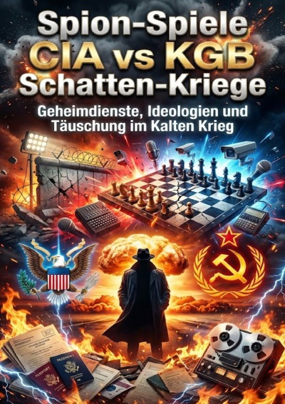 'Cover von Spion-Spiele: CIA vs KGB Schatten-Kriege'-Cover