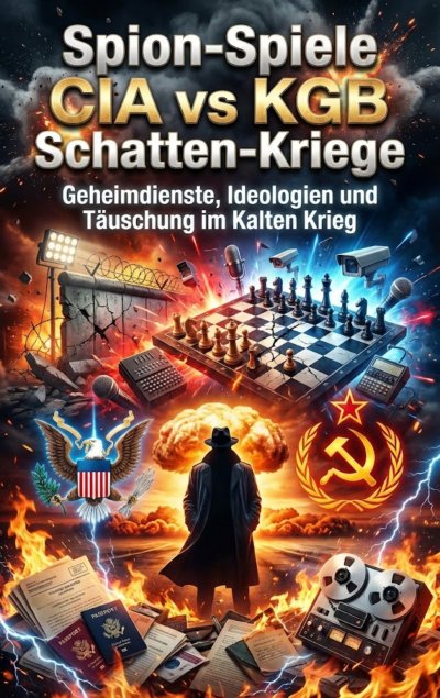 'Cover von Spion-Spiele: CIA vs KGB Schatten-Kriege'-Cover