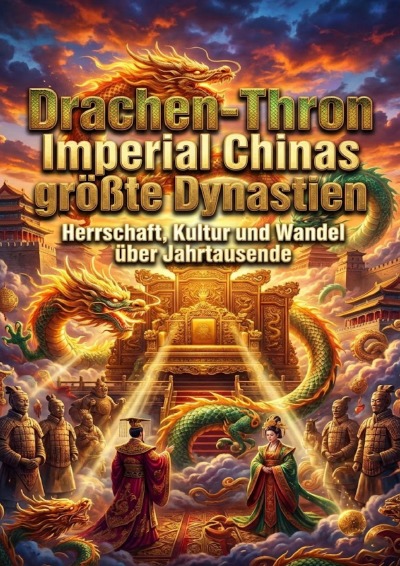 'Cover von Drachen-Thron: Imperial Chinas größte Dynastien'-Cover