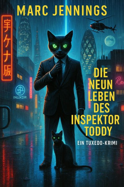 'Cover von Die Neun Leben des Inspektor Toddy – Ein Tuxedo-Krimi'-Cover