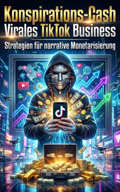 'Cover von Konspirations‑Cash: Virales TikTok Business'-Cover