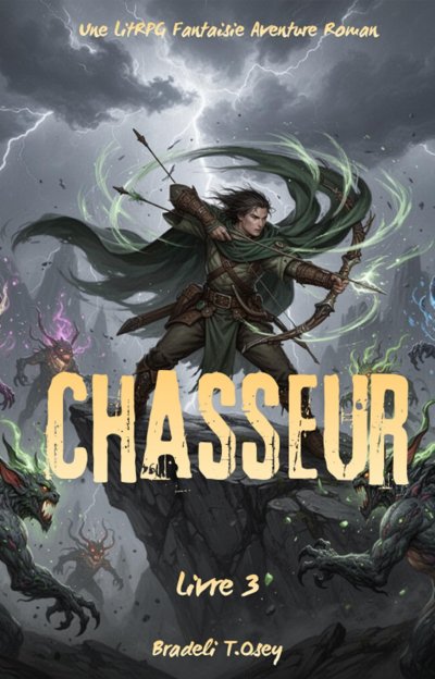 'Cover von Chasseur:Une LitRPG Fantaisie Aventure Roman(Livre 3)'-Cover