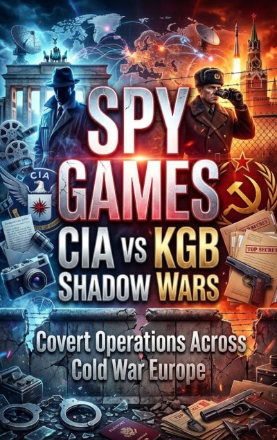 'Cover von Spy Games: CIA vs KGB Shadow Wars'-Cover