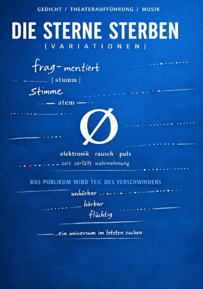 'Cover von Die Sterne sterben Variationen Klangstück Experiment'-Cover