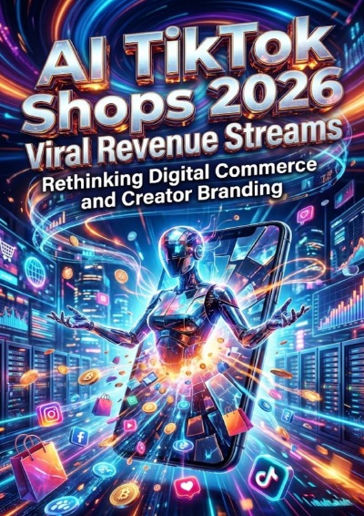 'Cover von AI TikTok Shops: 2026 Viral Revenue Streams'-Cover