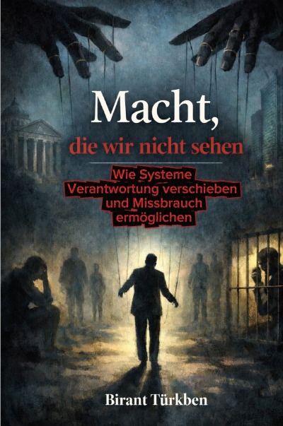 'Cover von Macht, die wir nicht sehen – Wie Systeme Verantwortung verschieben und Missbrauch ermöglichen'-Cover