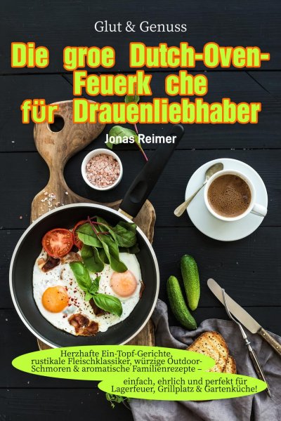 'Cover von Glut & Genuss – Die große Dutch-Oven-Feuerküche für Draußenliebhaber'-Cover
