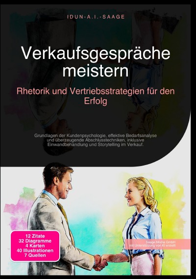 'Cover von Verkaufsgespräche meistern: Rhetorik und Vertriebsstrategien für den Erfolg'-Cover