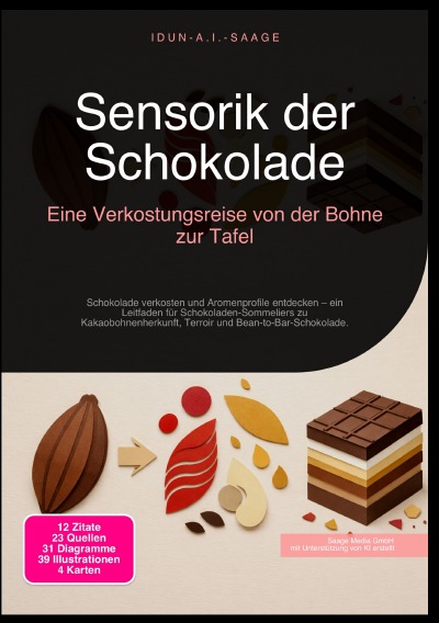 'Cover von Sensorik der Schokolade: Eine Verkostungsreise von der Bohne zur Tafel'-Cover