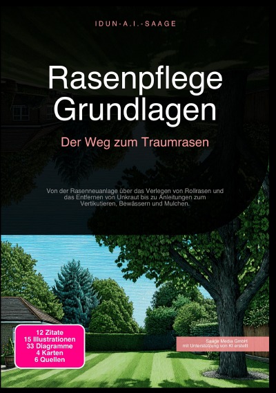 'Cover von Rasenpflege Grundlagen: Der Weg zum Traumrasen'-Cover